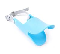 ciciglow Couvre-Bouche de Chien en Silicone Confortable, Muselière Respirante en Forme de Bouche de Canard pour la Correction du Comportement, Adaptée à L'entraînement des Chiens (L)