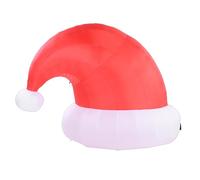 ciciglow Décoration Extérieure Gonflable de 6,6 Pieds, Décoration Mignonne Gonflable avec LED Intégrées, Décorations Extérieures Gonflables pour Vacances, Pelouse, Jardin, Patio, (Prise UE 220-240V)