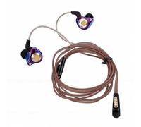 ciciglow Écouteurs de Jeu Filaires avec Micro, écouteurs Intra-Auriculaires HiFi Deep Bass, Casque Ergonomique avec Pilote Dynamique de 11 Mm pour Les Jeux de Musique Vidéo (Colorful)