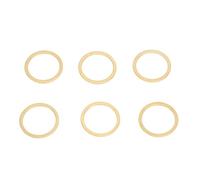 ciciglow Ensemble de Kit de Réparation de Bagues de Cisaillement de Rondelle en Laiton 6pcs, Anneaux de Cisaillement de Rondelle en Laiton 172250795874-1111, Kit de Rondelle en Laiton