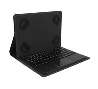 ciciglow Étui pour Clavier Intelligent, étui pour Clavier de Tablette Noir, économie d'énergie, Frappe en Douceur, ABS PU avec pavé Tactile pour Tablette de 9 à 11 Pouces