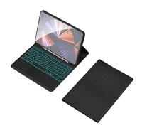 ciciglow Étui pour Tablette avec Clavier, Clavier USB, écran Tactile rétroéclairé coloré, Clavier Bluetooth, Housse de Protective en Cuir pour Tablette (Modèle #-1)