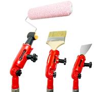 ciciglow Extenseur à Pinceau à Angle Multiple pour le Plafond élevé, Porte-pôles D'extension pour Pinceau, Rouleau, Grattoir, Poignée Sécurisée