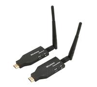 ciciglow Extension sans Fil D'interface Multimédia HD, émetteur et Récepteur sans Fil 60 Hz 5,8 GHz, Adaptateur de Dongle D'affichage avec 2 Antennes