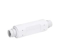 ciciglow Extérieur Étanche POE Extender, 500 Mètres Portée Maximale POE Répéteur, Plug and Play 10/100/1000M Taux Amplificateur pour Caméras Sonnettes