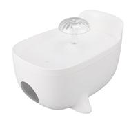 ciciglow Fontaine d'eau pour Chat, Distributeur d'eau de Vie à Circulation Intelligente pour Chats et Chiens, Conception Détachable, capacité de 2,8 L, Débit Réglable, Conception Silencieuse,
