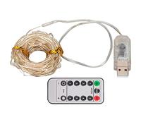 ciciglow Guirlande Lumineuse LED, Rideau de Fenêtre Guirlande Lumineuse avec Télécommande Lumières USB 8 Modes pour Fête Intérieure Maison Jardin Décoration