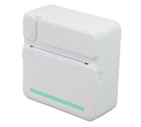 ciciglow Imprimante de Téléphone de Poche, Imprimante d'autocollants Rechargeable de Type C sans Encre 200DPI pour Le Bricolage (Green)