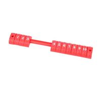 ciciglow Indicateur de Score de Baby-Foot, Ensemble de 2 Pièces Robustes pour Un Score Facile, Conception Ergonomique pour Les Réunions de Famille, Léger (Rouge Bleu)