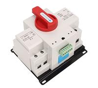 ciciglow Interrupteur de Transfert Automatique Efficace 125A Double Puissance Chance pour Les Industries 400 V - Fonctionnement Fluide et Structure Simple pour Les Bâtiments Résidentiels et