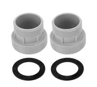 ciciglow Kit de Conversion de Tuyau de Piscine, 2 Joints et 2 Adaptateurs de Tuyau Court, Kit D'adaptateur Universel de Conversion de Tuyau de Piscine pour 4560 pour 58254