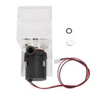 ciciglow Kit de Refroidissement par Eau, 700L/H 30W DC24V CPU Pompe de Refroidissement par Eau Réservoir 235ml G1/4 Silencieux PC Pompe de Refroidissement par Eau/réservoir Combo