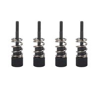 ciciglow Lot de 4 vis d'installation M3 pour bloc de refroidissement à eau pour processeur, assortiment de vis métriques pour 1150 1151 1155 1156 (BLACK)