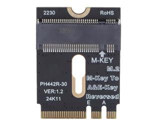 ciciglow M.2 NVME SSD Convert Adapter, M.2 NGFF NVME Convert Card Prend en Charge 2230 2240 2260 2280 . Tailles de Carte, PCIe 4.0 Speed