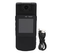 ciciglow Mini Caméra Corporelle, Enregistreur Vidéo HD 1080p 4K avec Détection de Mouvement, Vision Nocturne, Clip Arrière Rotatif, Caméra d'action avec écran 1,54 Pouces pour