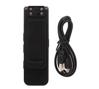 ciciglow Mini Caméra Corporelle, Enregistreur Vidéo Portable HD 1080p avec Lentille de Rotation à 90 Degrés, Clip Arrière Portable, Caméra Corporelle à Absorption Magnétique pour Réunion