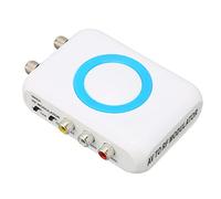 ciciglow Modulateur NTSC RF - Modulateur TV Link - Récepteur audio vidéo M65A - Sortie AV - Démodulateur professionnel HD VHF - Prend en charge PLL/NTSC - Avec câble de charge USB - Pour système CATV