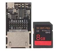 ciciglow Module de Transmission SD WiFi Pro, Puce ESP32 8 Go Module de Transmission Cloud sans Fil à Stockage Haute Vitesse Connecteur USB C intégré pour Prus pour MK3S + Vorn Pièces