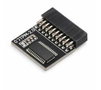 ciciglow Module TPM 2.0, Cartes Mères de sécurité 18 Broches, Puce de Cryptage Améliorée avec Infineon 9665 Compatible avec 11 10 8.1 7 64 Bits