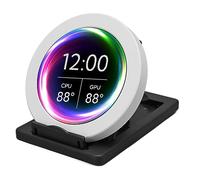 ciciglow Moniteur de Température D'ordinateur AIO de 2,8 Pouces, Kit de Mise à Niveau D'écran LCD de Refroidisseur de Processeur pour Systèmes de Refroidissement par Eau, Panneau de