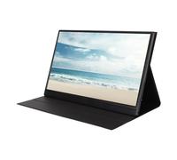 ciciglow Moniteur Portable, Moniteur Externe pour Ordinateur Portable 15,6 Pouces 1080P HDR IPS 60 Hz, Port Mini HD Type C, Double Haut-Parleur, écran D'affichage Portable pour Ordinateur