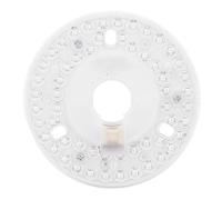 ciciglow Panneau de Modernisation de Lumière du Ventilateur de Plafond, Panneau D'éclairage à Trois Couleurs à LED avec éclairage D'éclairage Réglable 4000K CRI80 pour le Bureau de