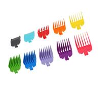 ciciglow Peignes Professionnels pour Tondeuse à Cheveux, 10 Pièces, Ensemble de Guides Colorés pour une Coupe de Cheveux Sûre à la Maison ou au Salon