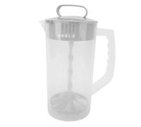 ciciglow Pichet de Lait Maternel, Pichet de Mélange de Formule avec Couvercle à Poignée de Mélange, Récipient de Stockage de Lait Maternel de 2000 Ml, Pichet de Mélange pour Usage