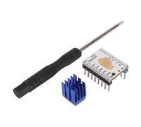 ciciglow Pilote de Moteur Pas à Pas D'imprimante 3D TMC2100, Module de Pilote de Moteur Pas à Pas avec Tournevis de Dissipateur de Chaleur pour StepStick et pour Pilote Pas à Pas Pololu