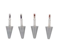ciciglow Pointes de Stylet pour Tablette, Pointes de Stylet de Remplacement pour Crayon Stylet 4pcs pour Crayon M/Crayon Magique (Bleu + Rouge)