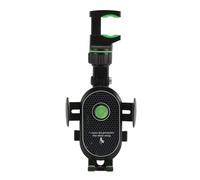 ciciglow Porte-téléphonie de Rétroviseur, Montage de Téléphone avec Un Bras Rétractable de 0 à 5 Cm, Porte-téléphonie Rotatif à 360 ° Compatible avec 4,0 à 6,5 "