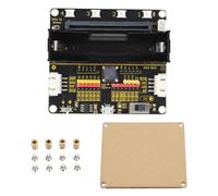 ciciglow pour Carte D'extension Micro:bit, Conception Multi-Interface, Ressources Embarquées Riches, Alimentation Flexible avec 4 Lumières LED RVB