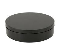 ciciglow Présentoir Rotatif motorisé, Présentoir Carrousel Rotatif à 360 Degrés 3 en 1, Vitesse Réglable, capacité de 22,0 Lb, Plateau Tournant électrique avec Télécommande