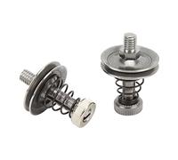 ciciglow Régulateur de Tension de Fil pour Machine à Coudre, Assemblage Petit et Compact en Acier Inoxydable pour Usage Industriel, 2 Pièces, 1,4x0,4 Pouces