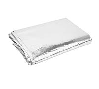 ciciglow Ruban Adhésif Réfléchissant D'isolation Thermique pour Haute Température 39 X 47 Pouces - Idéal pour Envelopper les Capots de Moteur et les Piles à (SILVER)