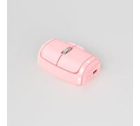 ciciglow Souris Doigt Double Mode, Souris Fil Portable Compacte 2.4G + BT pour, iOS, Mac (Pink)