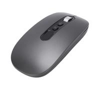 ciciglow Souris Vocale AI, Souris Filaire Bluetooth 2,4 G à Trois Modes avec Traduction en 120 Langues, Rechargeable Prenant en Charge la Recherche D'entrée Vocale pour PC (Black)