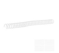 ciciglow Spirales de Reliure Plastique 19mm, Kit Durable pour Reliure | Méthode de reliure pratique, résistante à l\'usure, 20 pièces incluses