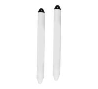 ciciglow Stylet à Poignée Ergonomique avec Attaches pour Appareils à écran Tactile adapté aux Enfants 2 X Stylet pour Enfants ABS et Silicone (White)