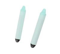 ciciglow Stylet à Poignée Ergonomique avec Attaches pour Appareils à écran Tactile adapté aux Enfants 2 X Stylet pour Enfants ABS et Silicone (Green)