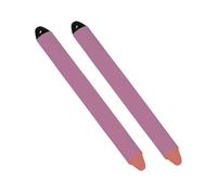 ciciglow Stylet à Poignée Ergonomique avec Attaches pour Appareils à écran Tactile adapté aux Enfants 2 X Stylet pour Enfants ABS et Silicone (Rose)