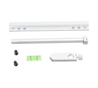 ciciglow Support de Ventilateur, Support GPU Réglable en Alliage D'aluminium pour Boîtiers ATX MATX ITX, avec pour Ventilateur de 8,5 Cm, 10,5 Cm, 12,5 Cm (Silver)