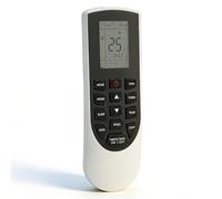 ciciglow Télécommande de Climatiseur, Télécommande Universelle Boutons en Silicone de Remplacement Bonne Transmission du Signal pour Climatiseur Gree YAN1F YAN1F1