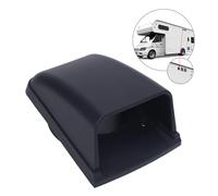 ciciglow Ventilateur de Capot D'échappement D'échappement Marin, Couvercle de Ventilation de 3 Pouces pour les Accessoires de Yacht RV (BLACK)