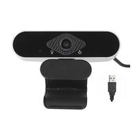 ciciglow Webcam 1080p HD Computer Camera, USB Widescreen Video Web Camera Microphone Intégré pour Le Travail à Domicile Fournitures Informatiques Image sans Distorsion