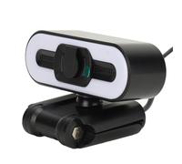 ciciglow Webcam 4K, Caméra PC USB2.0 3840 X 2.0, Microphone intégré et Lumière de Remplissage, Fonction beauté Automatique, Caméra de Streaming pour Ordinateur Portable, écran LCD