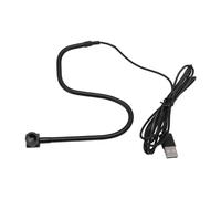 ciciglow Webcam Centrale, Mode Multi-Focus, écran Central, Webcam FHD 1080P, Microphone intégré, Prise USB pour Ordinateur Portable