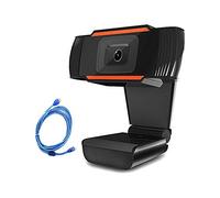 ciciglow Webcam HD 1080P avec Microphone, avec Réglage Automatique de la Focale, Ports USB, Caméra Web pour Ordinateur Portable, Ordinateur de Bureau, Boîtier TV