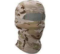 Cicilin Cagoule Balaclava Respirante Léger Protection Masque Unisexe Multifonction pour Moto Ski Vélo Cyclisme Sports Camouflage B
