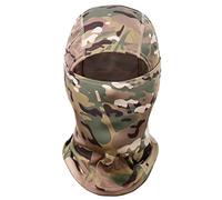 Cicilin Cagoule Balaclava Respirante Léger Protection Masque Unisexe Multifonction pour Moto Ski Vélo Cyclisme Sports Camouflage Marron